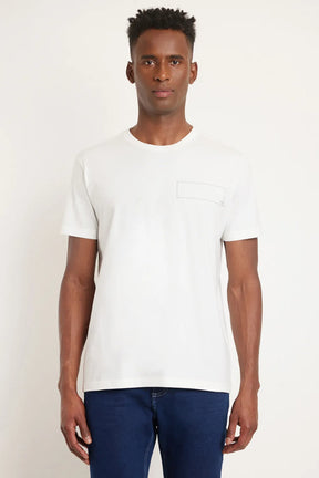 CAMISETA MANGA CURTA FORA DA CAIXA OFF WHITE