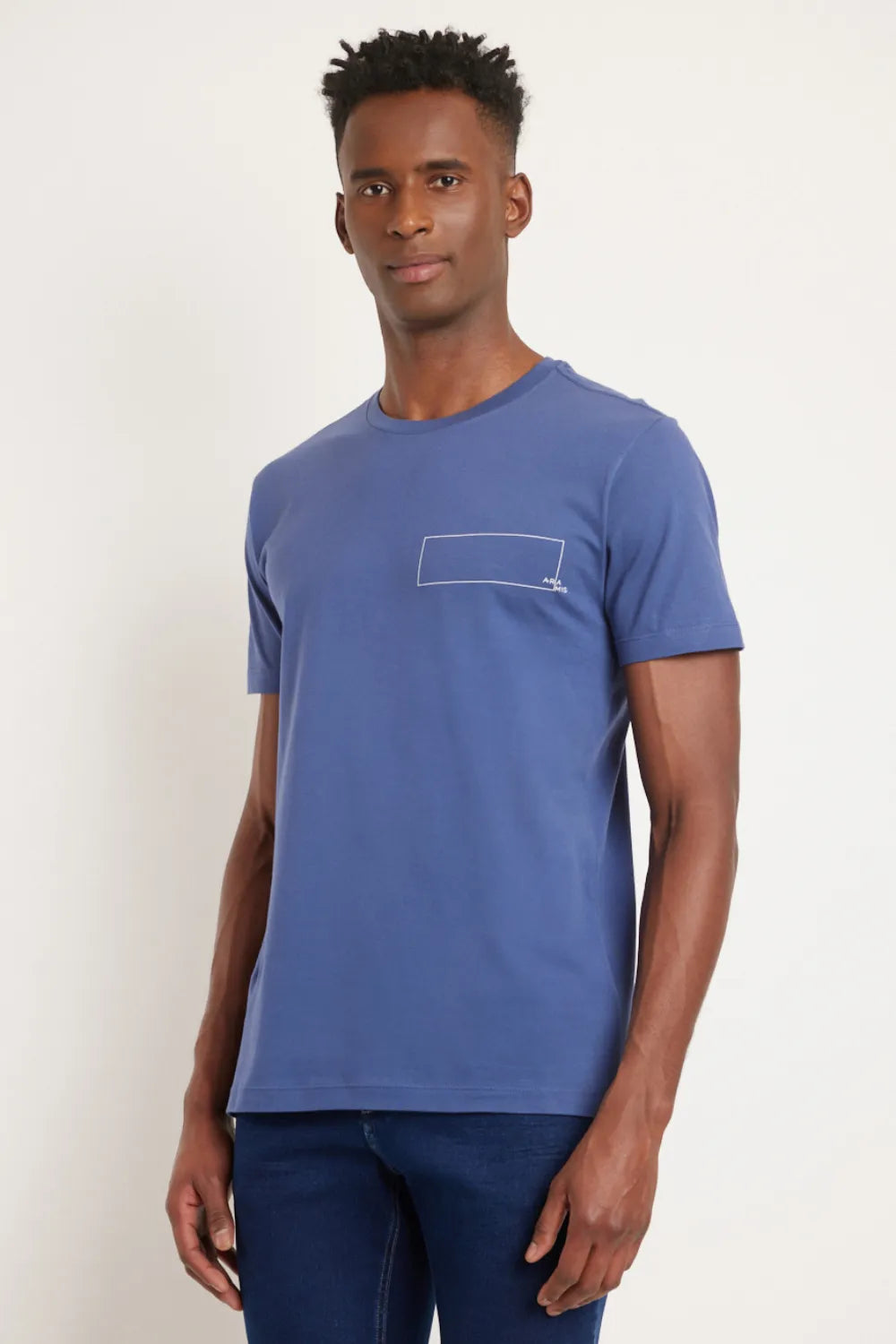 CAMISETA MANGA CURTA FORA DA CAIXA AZUL BIC