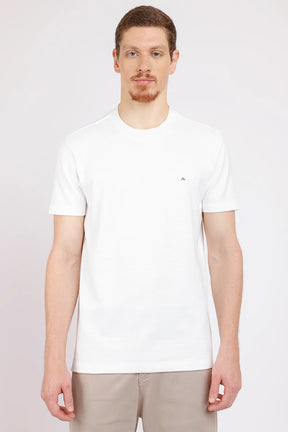 CAMISETA MANGA CURTA SUEDINE CANELADO LISO