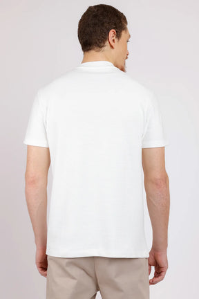 CAMISETA MANGA CURTA SUEDINE CANELADO LISO