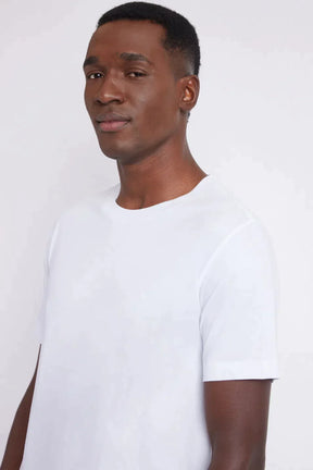 CAMISETA DE ALGODÃO PERUANO PREMIUM BRANCO