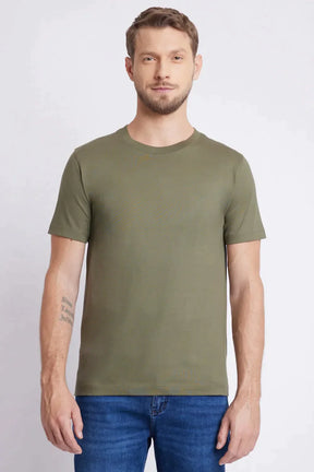 CAMISETA DE ALGODÃO PERUANO PREMIUM VERDE
