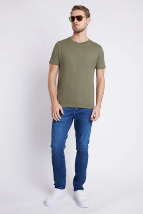 CAMISETA DE ALGODÃO PERUANO PREMIUM VERDE