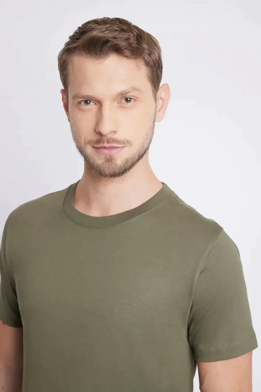 CAMISETA DE ALGODÃO PERUANO PREMIUM VERDE