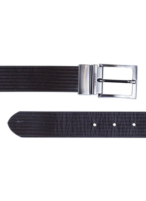 CINTO COURO DUPLA FACE PRETO