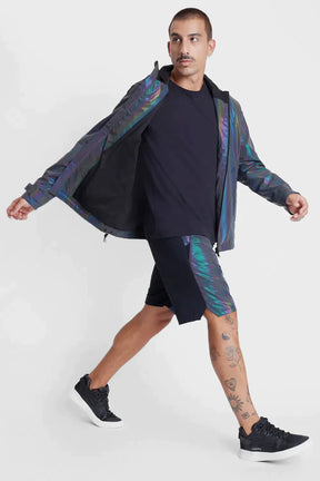 JAQUETA CORTA VENTO FLASH LIQUID REPELLER PRATA