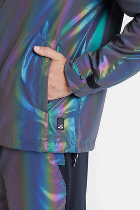 JAQUETA CORTA VENTO FLASH LIQUID REPELLER PRATA