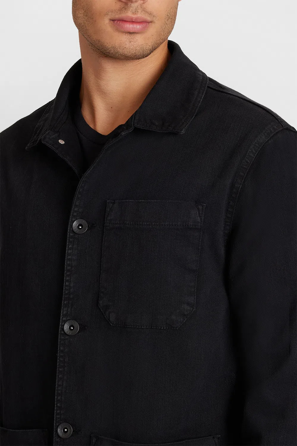 JAQUETA PARKA COLOR WORKER PRETO