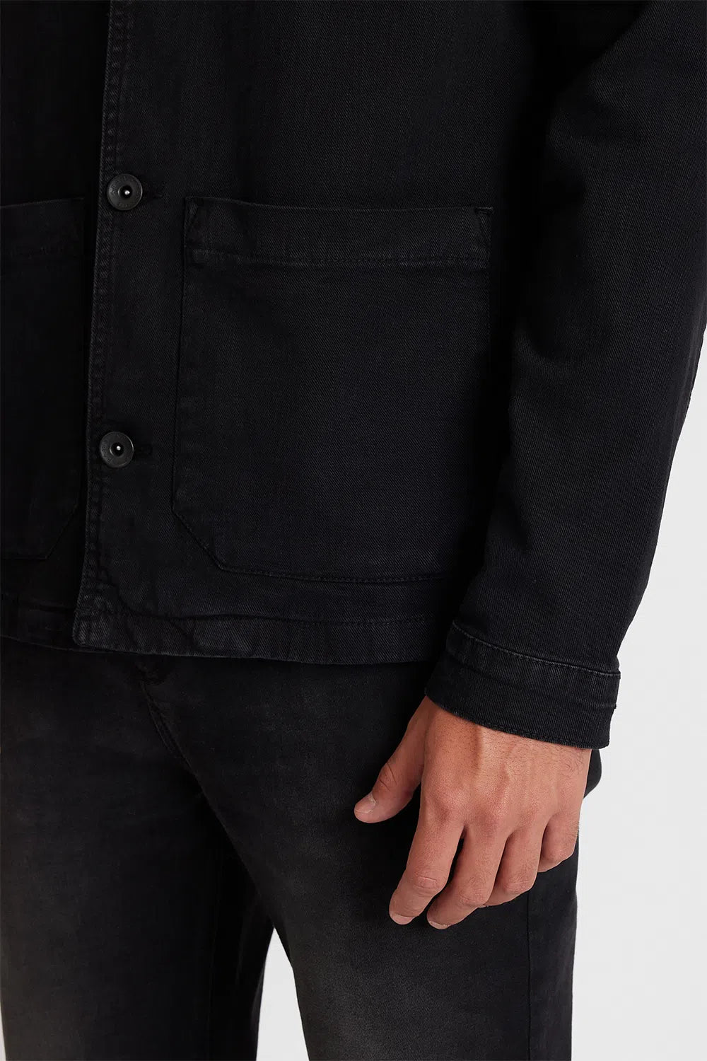 JAQUETA PARKA COLOR WORKER PRETO