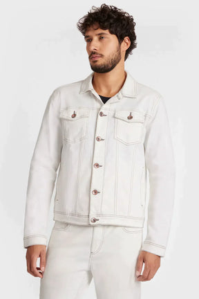 JAQUETA TRUCKER OFF WHITE OFF WHITE