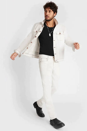 JAQUETA TRUCKER OFF WHITE OFF WHITE