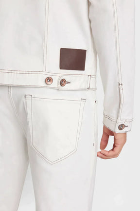 JAQUETA TRUCKER OFF WHITE OFF WHITE