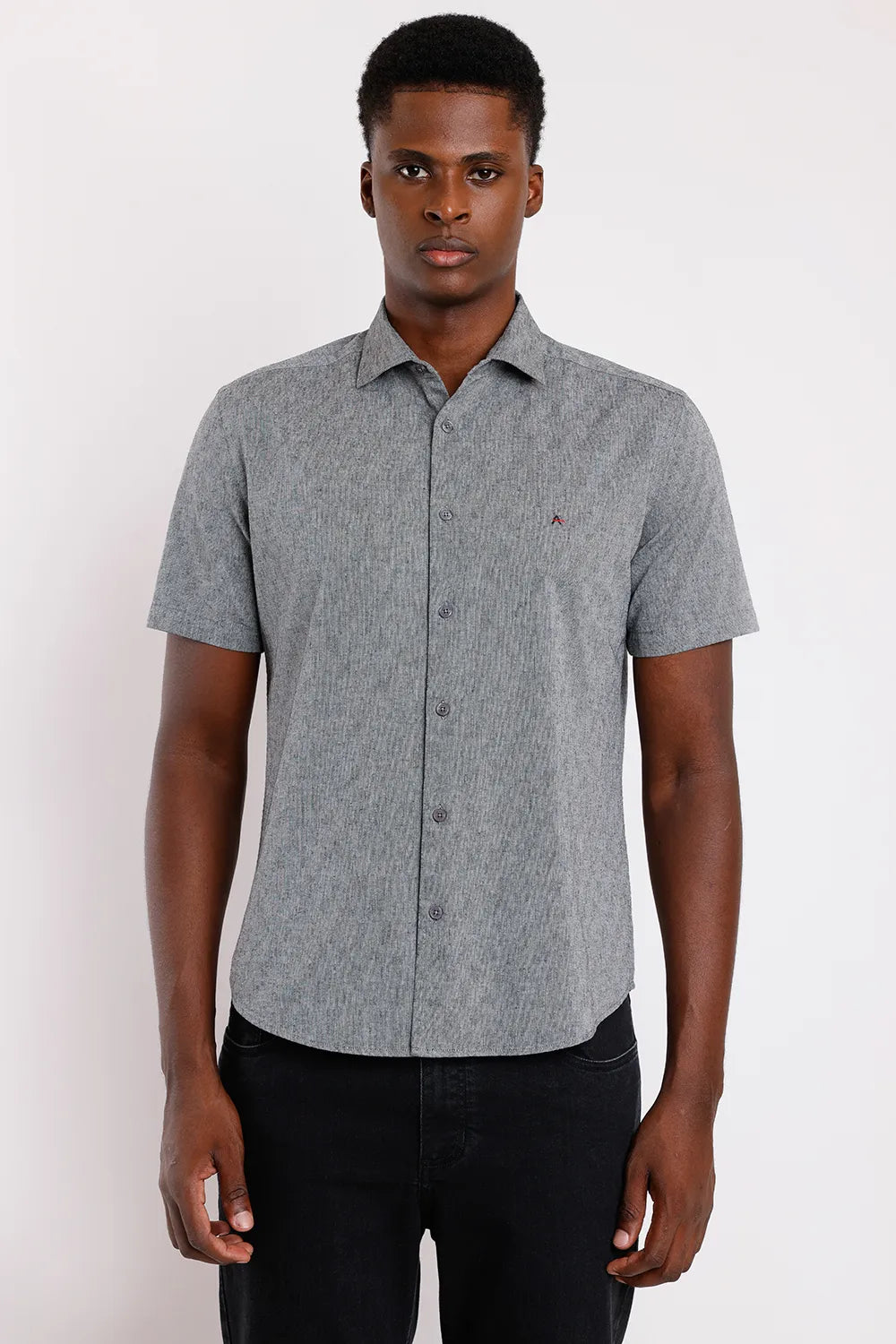 CAMISA REGULAR MOVE FLAME PRETO