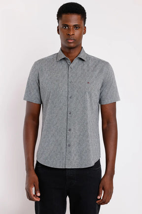 CAMISA REGULAR MOVE FLAME PRETO