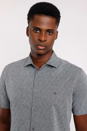 CAMISA REGULAR MOVE FLAME PRETO