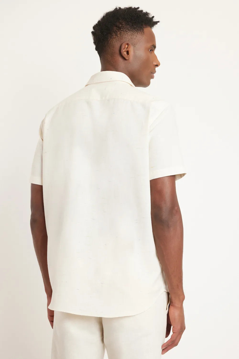 CAMISA SLIM BOTONÊ NATURAL