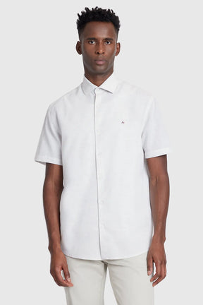 CAMISA REGULAR MANGA CURTA BRANCO