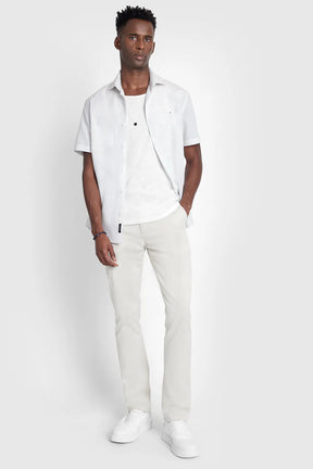 CAMISA REGULAR MANGA CURTA BRANCO