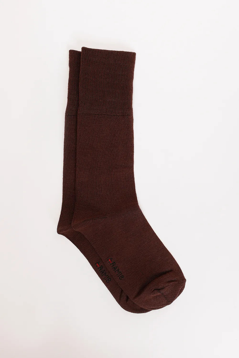 UN MEIA CANO LONGO TENCEL CAFE