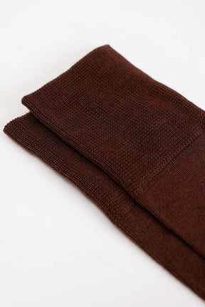 UN MEIA CANO LONGO TENCEL CAFE