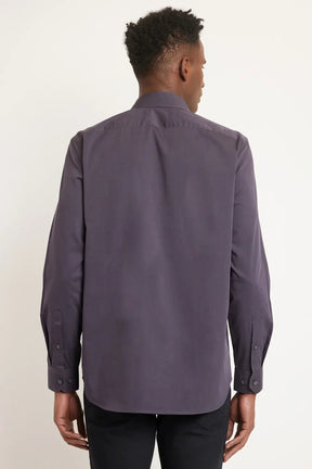 CAMISA REGULAR FIL A FIL GRAFITE