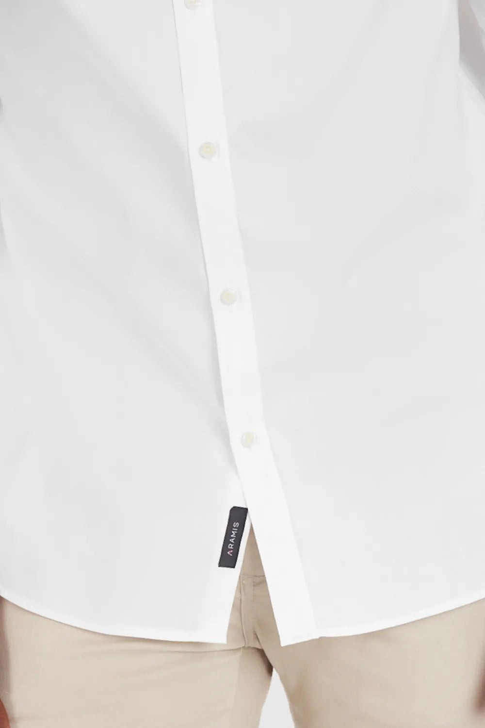 CAMISA MANGA LONGA COSMO SLIM SARJA PIMA BRANCO