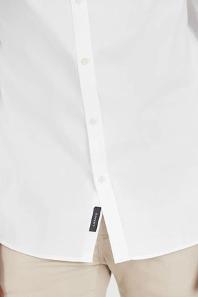 CAMISA MANGA LONGA COSMO SLIM SARJA PIMA BRANCO