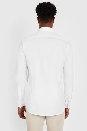 CAMISA MANGA LONGA COSMO SLIM SARJA PIMA BRANCO