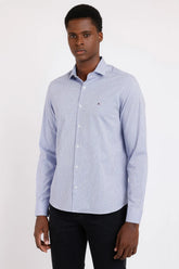 CAMISA REGULAR TRICOLINE XADREZ AZUL