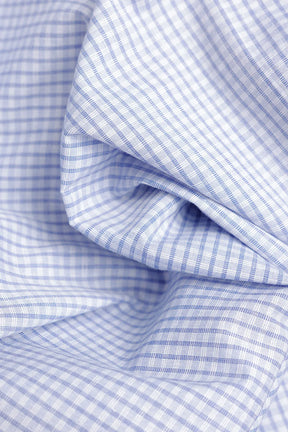 CAMISA REGULAR TRICOLINE XADREZ AZUL