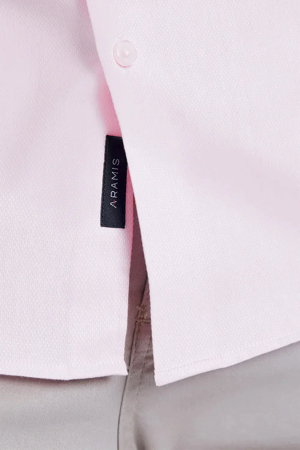 CAMISA REGULAR TRICOLINE MAQUINETADO FIO 40 ROSA