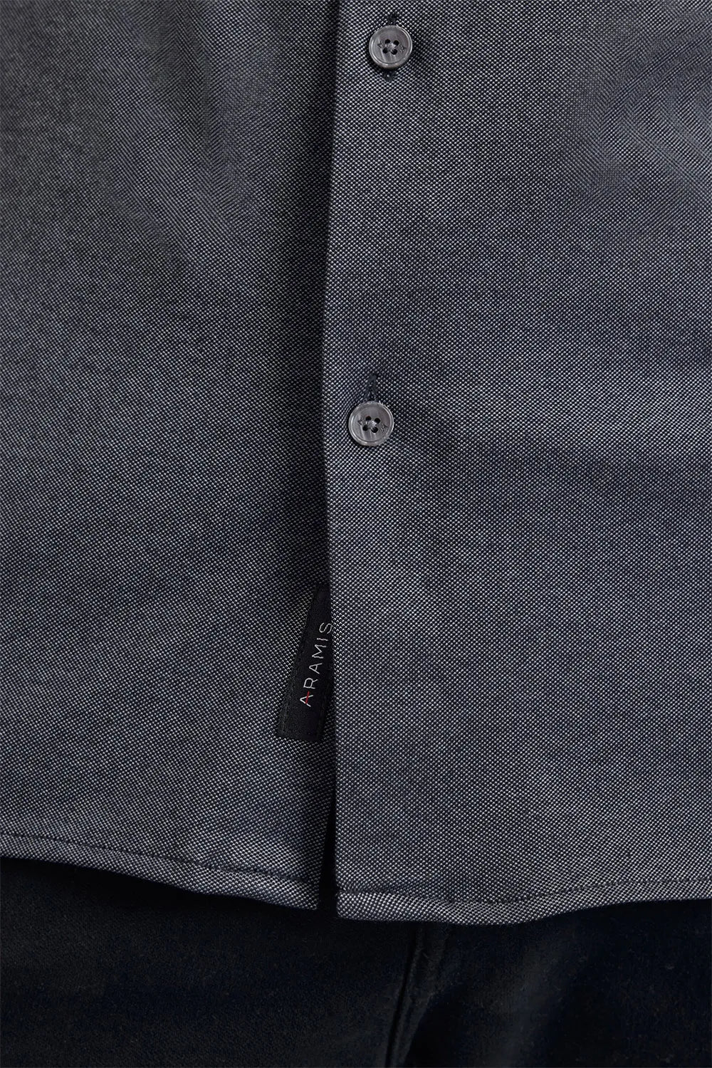 CAMISA MANGA LONGA SLIM EM MALHA GOLD MARINHO