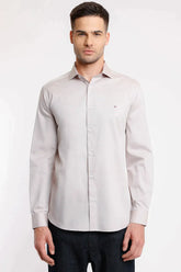 CAMISA REGULAR TRICOLINE PINPOINT CAQUI