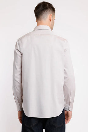 CAMISA REGULAR TRICOLINE PINPOINT CAQUI