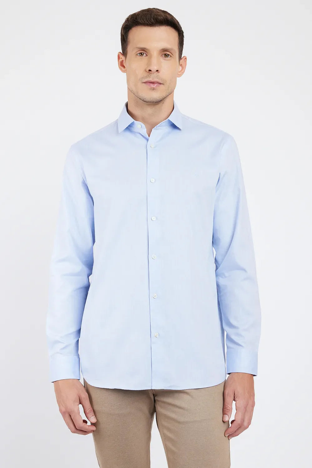 CAMISA MANGA LONGA COSMO SLIM EM SARJA