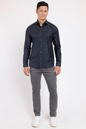CAMISA MANGA LONGA COSMO SLIM EM SARJA