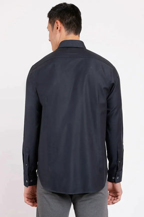 CAMISA MANGA LONGA COSMO SLIM EM SARJA