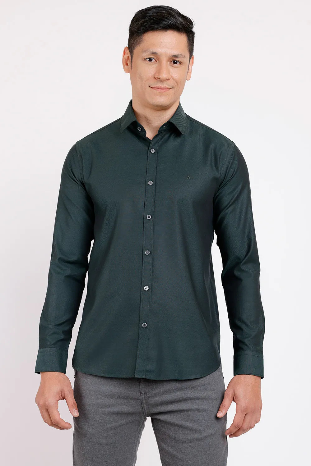 CAMISA MANGA LONGA COSMO SLIM EM SARJA