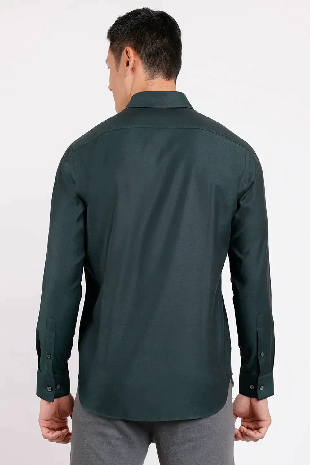 CAMISA MANGA LONGA COSMO SLIM EM SARJA