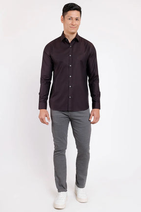 CAMISA MANGA LONGA COSMO SLIM EM SARJA