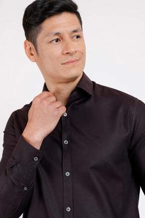 CAMISA MANGA LONGA COSMO SLIM EM SARJA