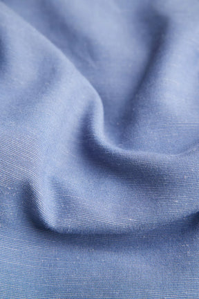 CAMISA SLIM LINEN SLUB AZUL