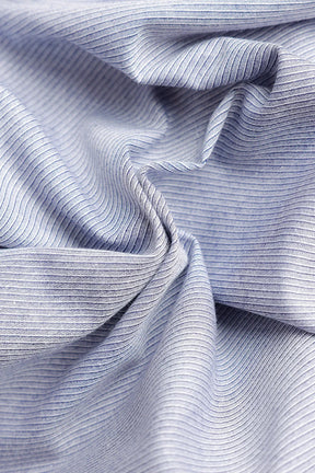 CAMISA SLIM TRICOLINE MAQUINETADA AZUL