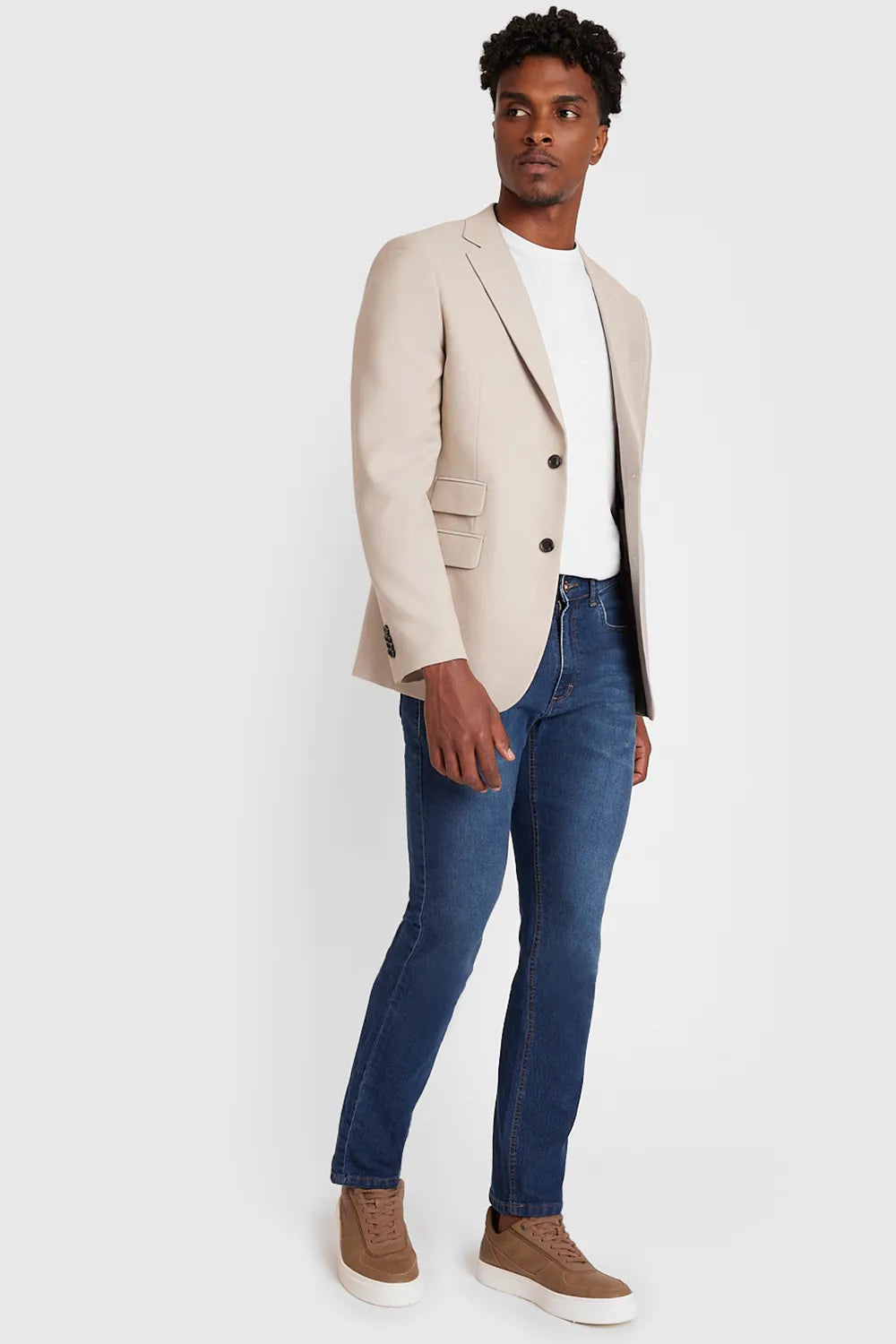 PALETÓ OXFORD SUPER SLIM CAQUI