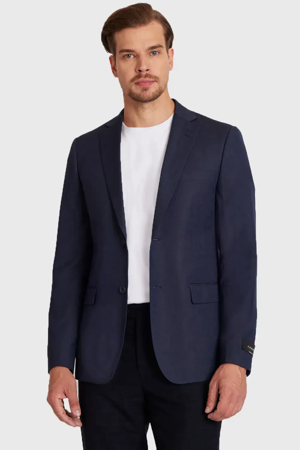 PALETÓ TEXTURIZADO SUPER SLIM AZUL