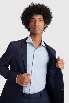 PALETÓ ALGODÃO ELASTANO SUPER SLIM MARINHO