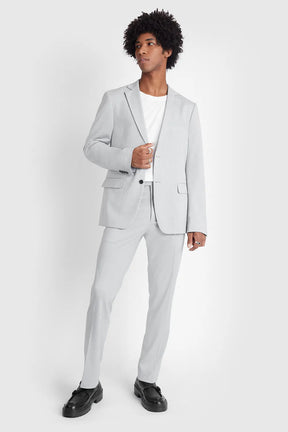 PALETÓ SUPER SLIM MALHA CINZA