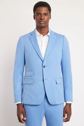 PALETÓ SUPER SLIM MALHA AZUL