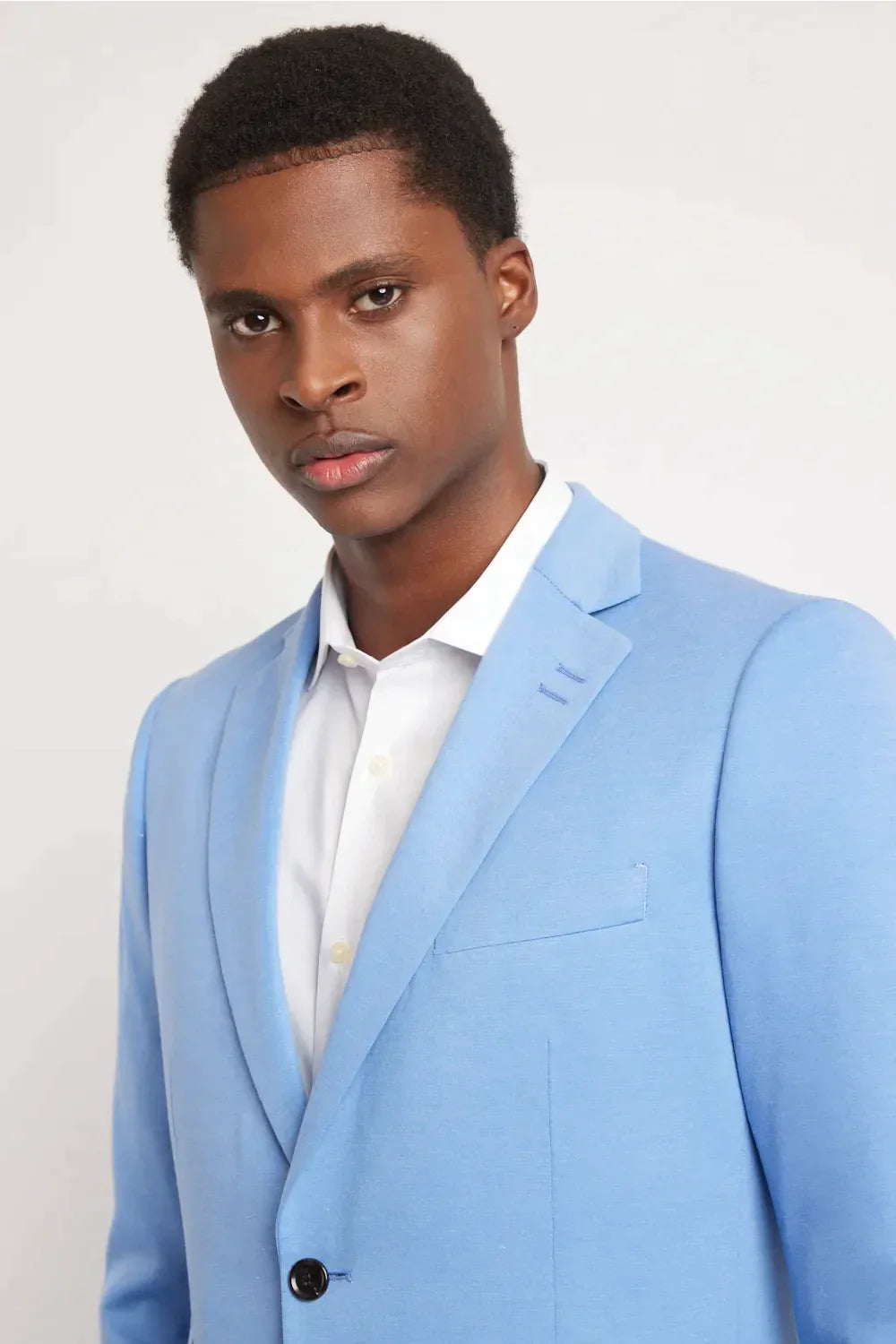 PALETÓ SUPER SLIM MALHA AZUL