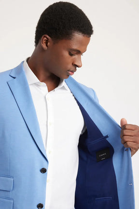 PALETÓ SUPER SLIM MALHA AZUL